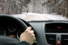 Driving in the snow