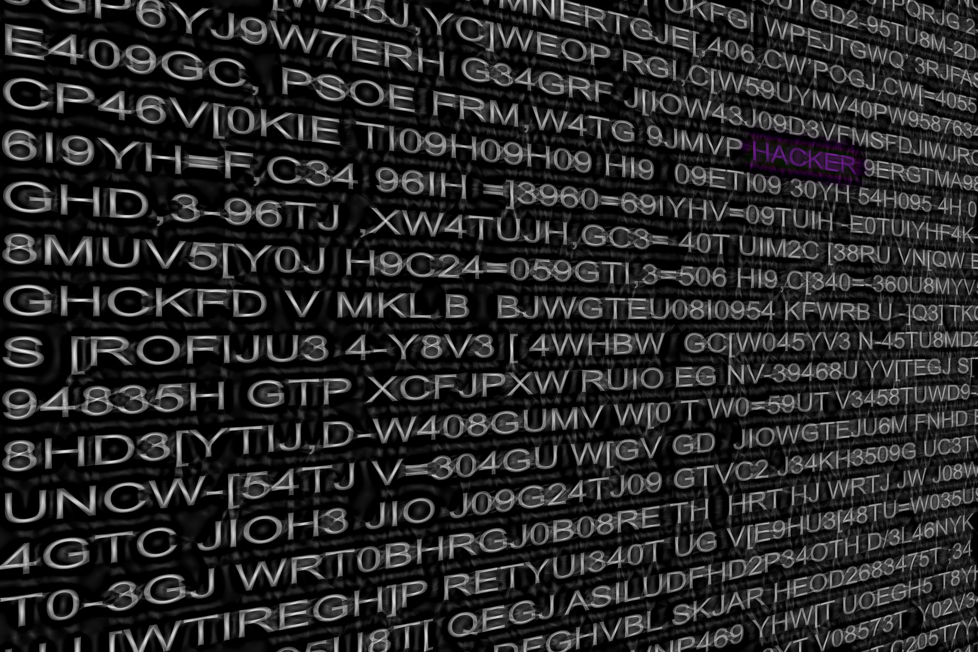 scrambled code for hacker