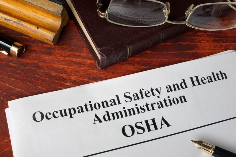OSHA Materials on paper