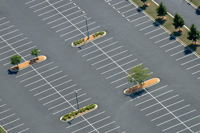 empty parking lot