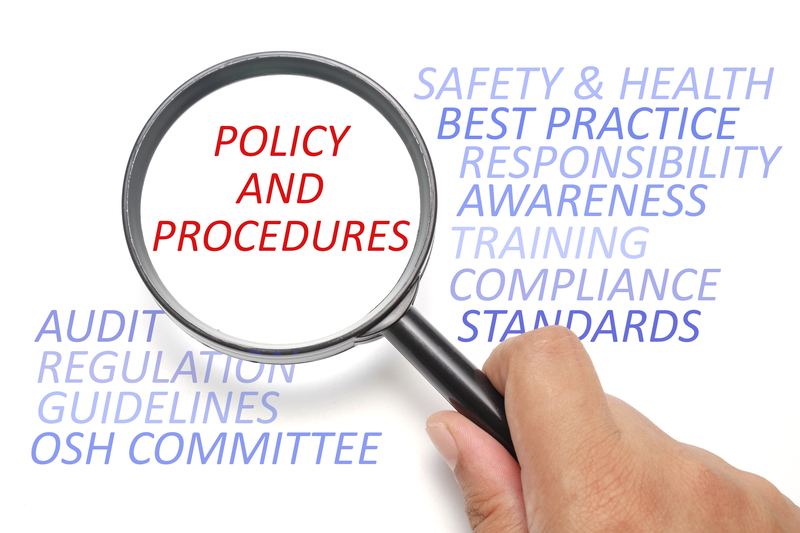 policy and procedures graphic
