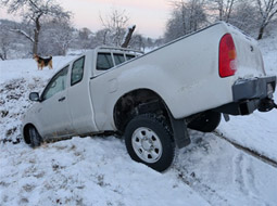 Truck wreck