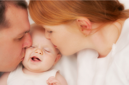 family with baby